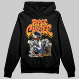 Orange 'Paper Chaser Boy' DopeSkill Graphic Hoodie