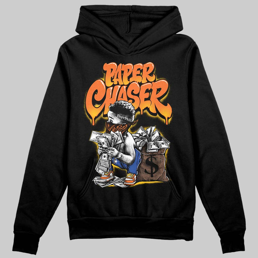 Orange 'Paper Chaser Boy' DopeSkill Graphic Hoodie