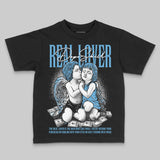 University Blue 14s DopeSkill Toddler Kids T-shirt Real Lover Graphic