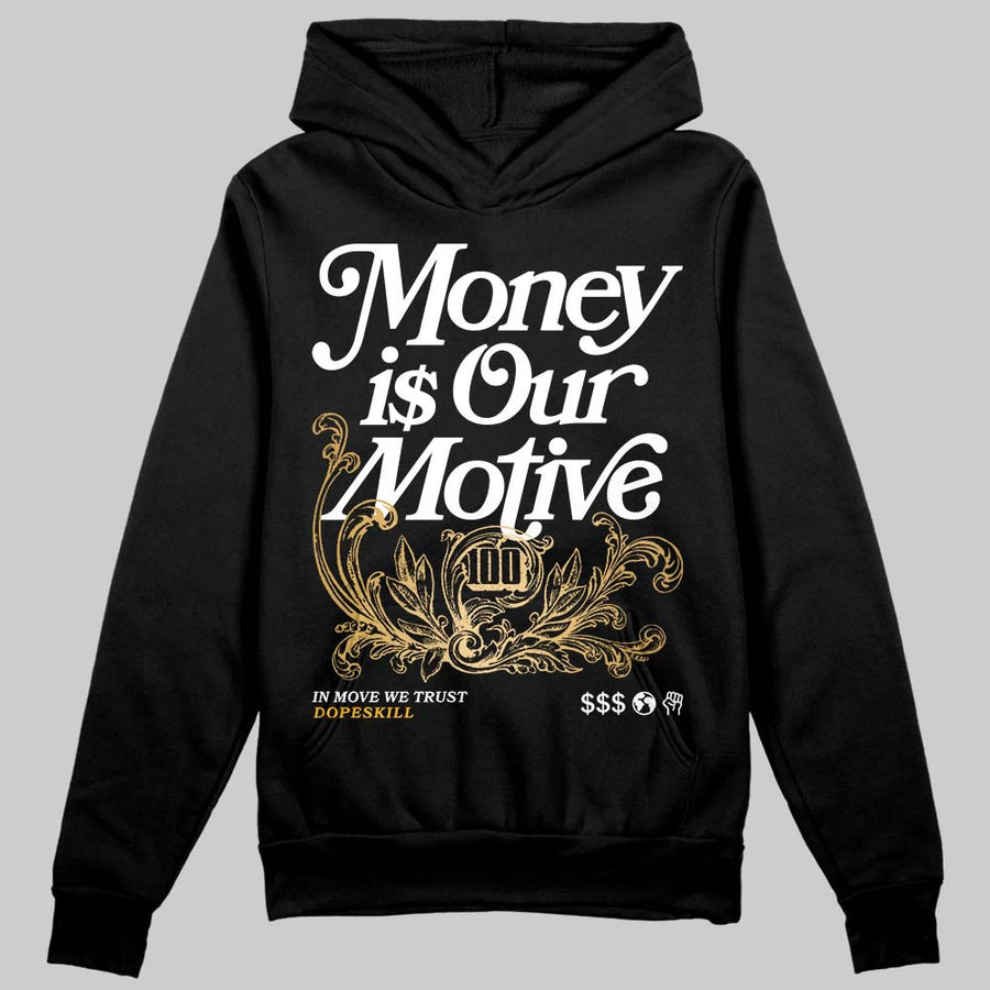 Taxi 12s 2025 DopeSkill Hoodie Sweatshirt Money Is Our Motive Typo Graphic