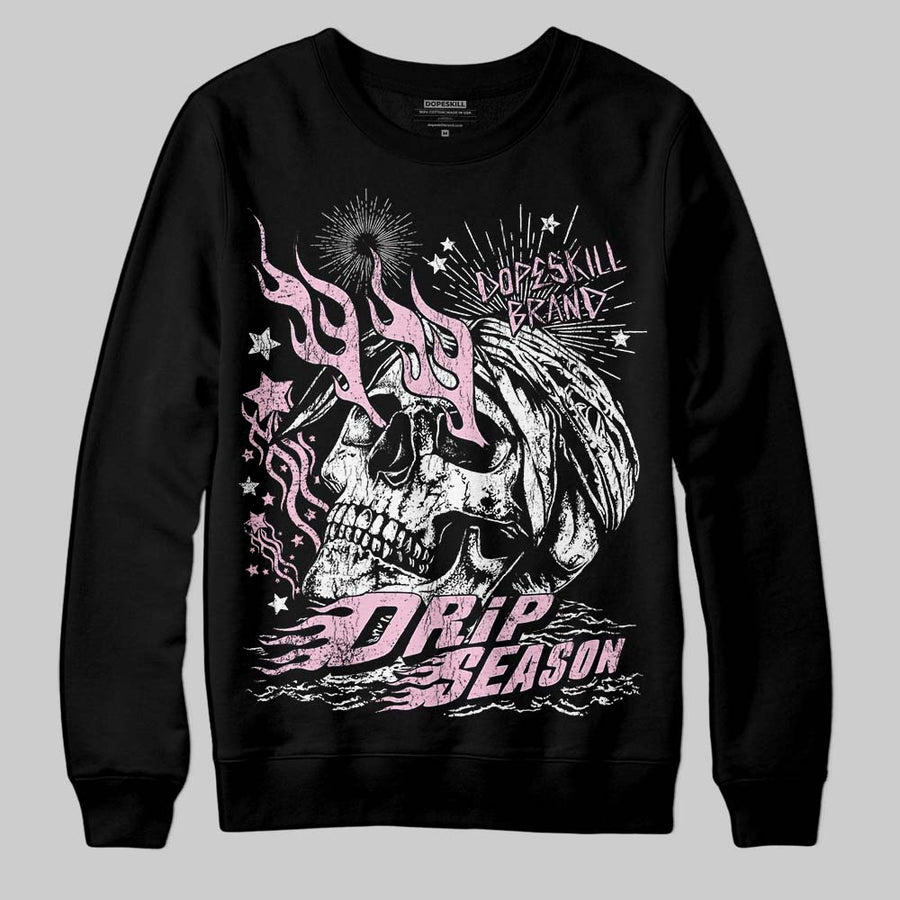 Pink Collection DopeSkill Sweatshirt Drip Season Graphic
