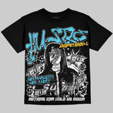 Gamma 11s Oversize Print 'No Money No Lust' DopeSkill Graphic T-shirt