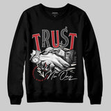 Flight Club 4s DopeSkill Sweatshirt Trust No One Graphic