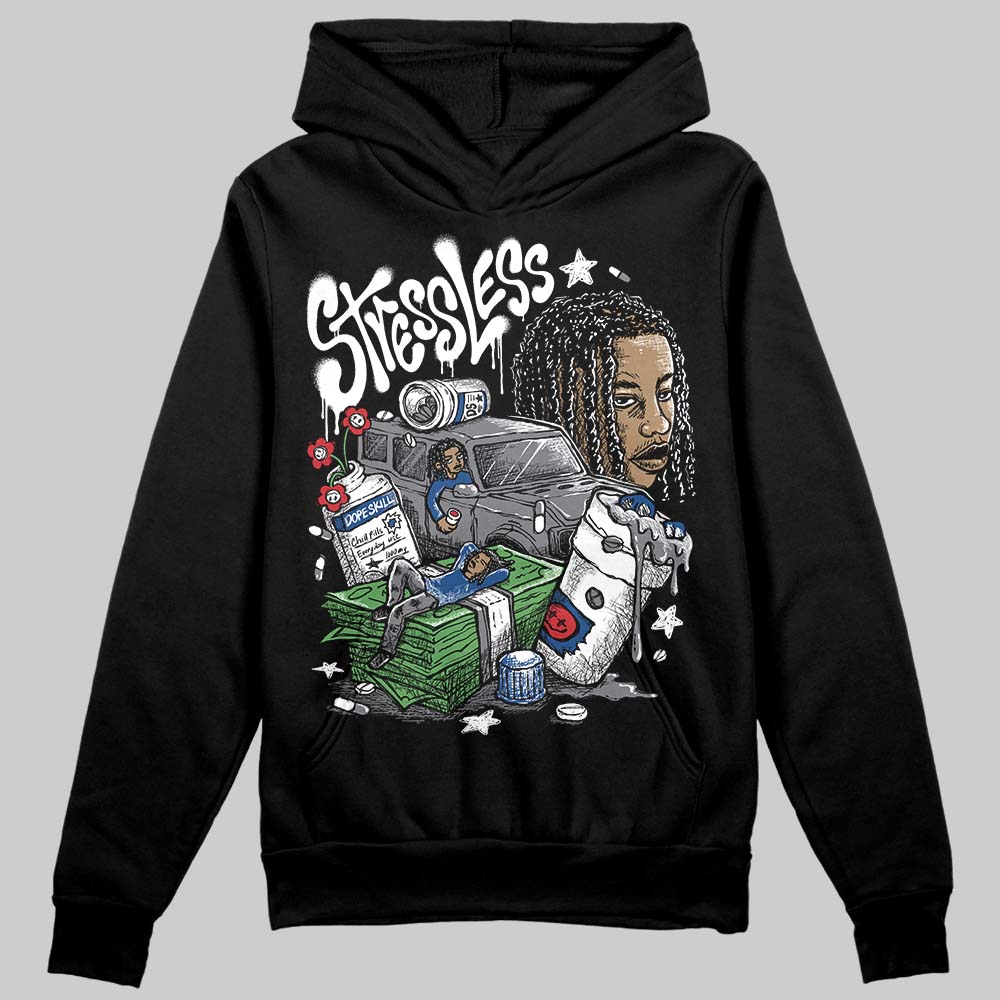Flint Grey 9s DopeSkill Hoodie Sweatshirt Stressless Graphic