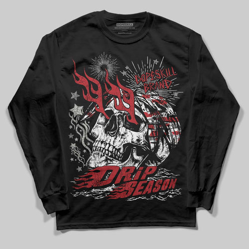 Bugs Bunny 8s DopeSkill Long Sleeve T-Shirt Drip Season Graphic