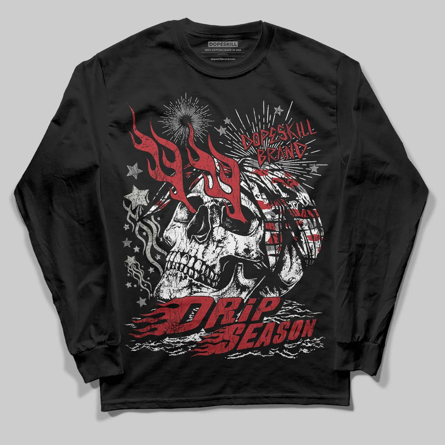 Bugs Bunny 8s DopeSkill Long Sleeve T-Shirt Drip Season Graphic