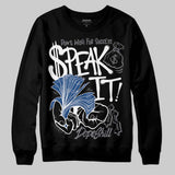 Flint Grey 9s DopeSkill Sweatshirt Speak It Graphic