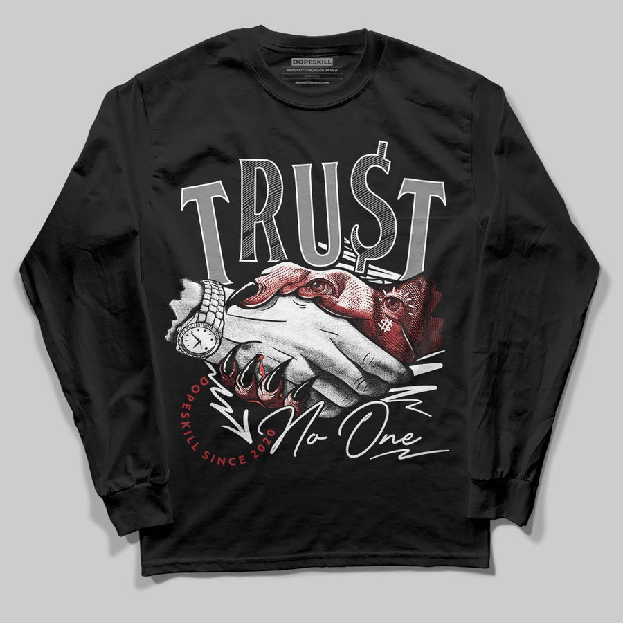 Bugs Bunny 8s DopeSkill Long Sleeve T-Shirt Trust No One Graphic