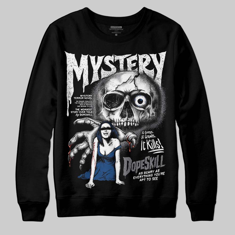 Flint Grey 9s DopeSkill Sweatshirt Mystery Ghostly Grasp Graphic