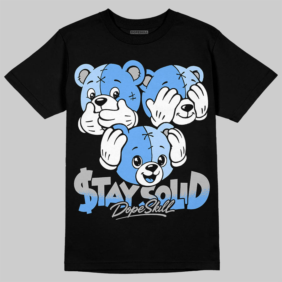 Black University Blue 5s DopeSkill T-Shirt Stay Solid Graphic