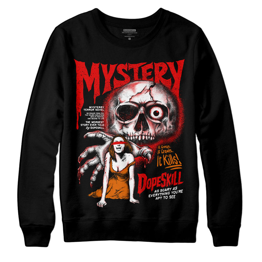 Red Cement 4S DopeSkill Sweatshirt Mystery Ghostly Grasp Graphic