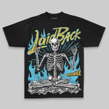 Gamma 11s DopeSkill Oversize Print T-Shirt Laid Back Graphic