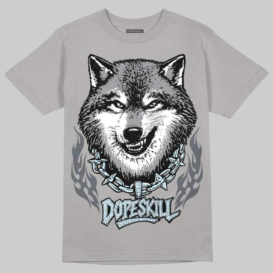 Wolf Grey 5s DopeSkill T-Shirt Wolf Grey Graphic
