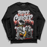 Grey 'Paper Chaser Boy' DopeSkill Graphic Long Sleeve T-Shirt