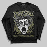 Olive Collection DopeSkill Long Sleeve T-Shirt Root of Evil Graphic