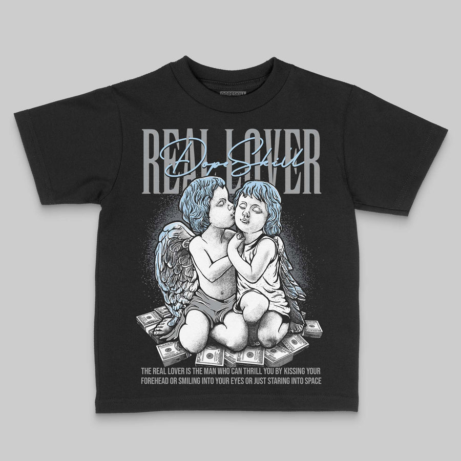 Wolf Grey 5s DopeSkill Toddler Kids T-shirt Real Lover Graphic