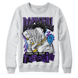 Court Purple 13s DopeSkill Sweatshirt Sorry I've Been Trappin Graphic