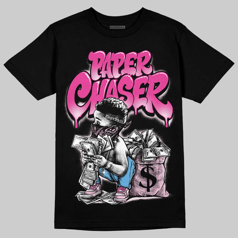 Pink 'Paper Chaser Boy' DopeSkill Graphic T-Shirt