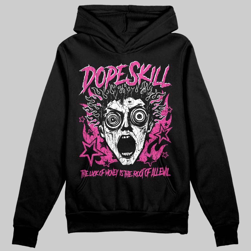 Pink Collection DopeSkill Hoodie Sweatshirt Root of Evil Graphic