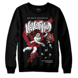 Red Taxi 12s DopeSkill Sweatshirt Nevermind Graphic