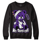 PURPLE Collection DopeSkill Sweatshirt Hurt Bear Graphic