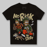 Olive Collection DopeSkill Toddler Kids T-shirt No Risk No Story Graphic
