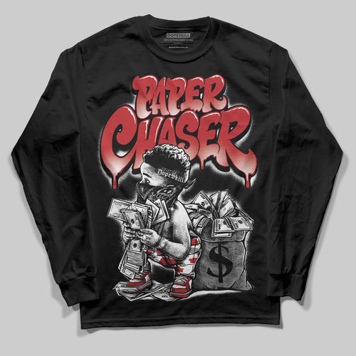 Bugs Bunny 8s DopeSkill Long Sleeve T-Shirt Paper Chaser Boy Graphic