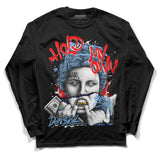 Powder Blue 9s DopeSkill Long Sleeve T-Shirt Hold My Own Graphic