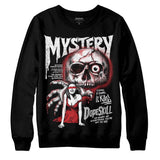 Red Taxi 12s DopeSkill Sweatshirt Mystery Ghostly Grasp Graphic
