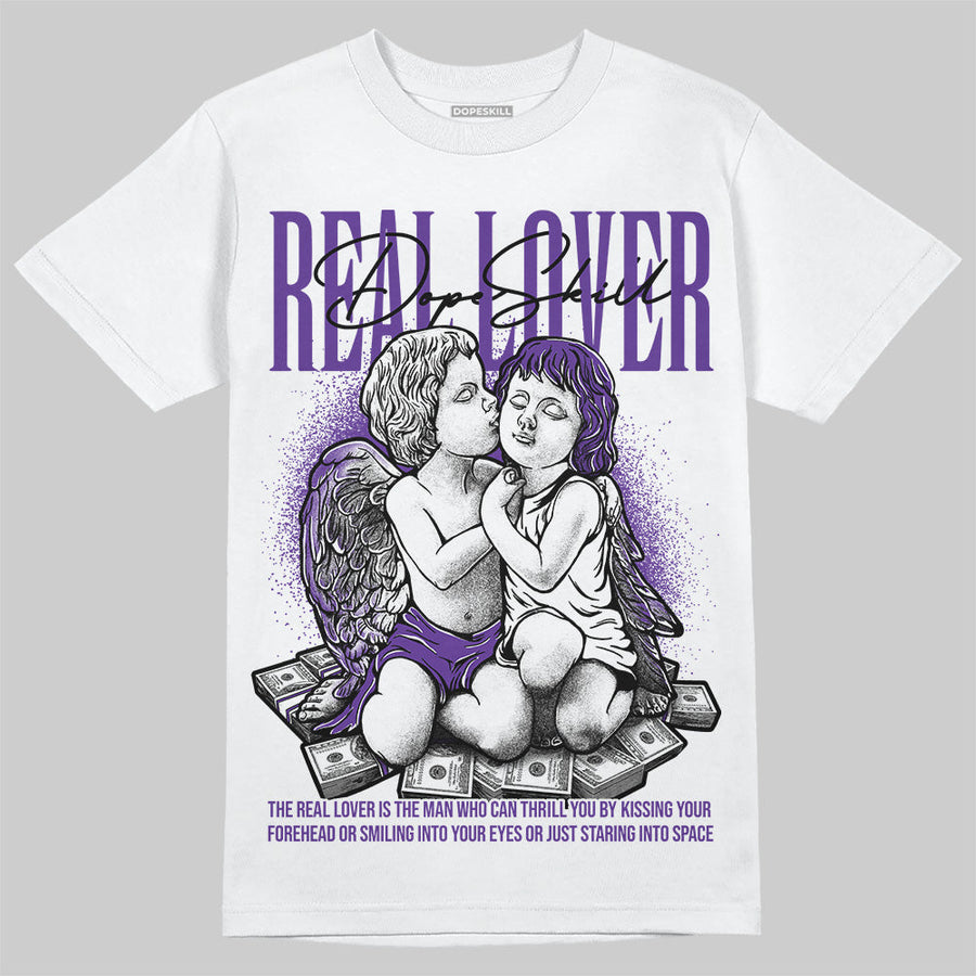 PURPLE Collection DopeSkill T-Shirt Real Lover Graphic