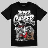 Black/White 'Paper Chaser Boy' DopeSkill Graphic T-Shirt