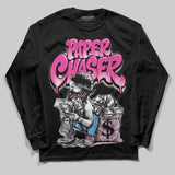 Pink 'Paper Chaser Boy' DopeSkill Graphic Long Sleeve T-Shirt