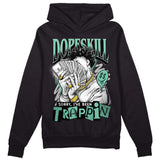 Green Glow 3s DopeSkill Hoodie Sweatshirt Sorry I've Been Trappin Graphic
