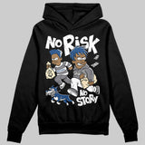 Flint Grey 9s DopeSkill Hoodie Sweatshirt No Risk No Story Graphic