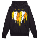 Yellow Ochre 6s DopeSkill Hoodie Sweatshirt Slime Drip Heart Graphic