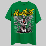 Green Collection DopeSkill Green T-shirt Heartless Graphic