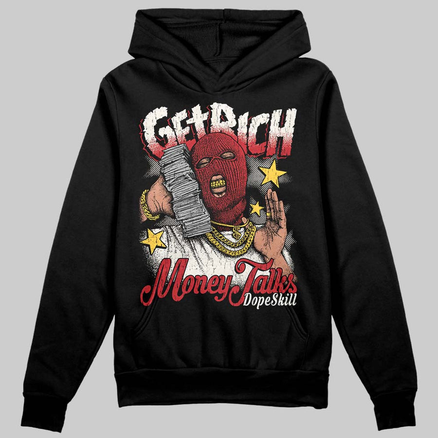 Flight Club 4s DopeSkill Hoodie Sweatshirt Get Rich Graphic