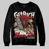 Flight Club 4s DopeSkill Sweatshirt Get Rich Graphic