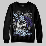 Grape 5s DopeSkill Sweatshirt Drip Season Graphic
