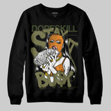 Olive Collection DopeSkill Sweatshirt Stay It Busy Graphic