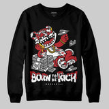 Bugs Bunny 8s DopeSkill Sweatshirt Born To Be Rich Graphic