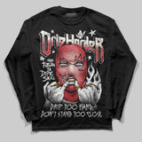 Flight Club 4s DopeSkill Long Sleeve T-Shirt Drip Harder Graphic