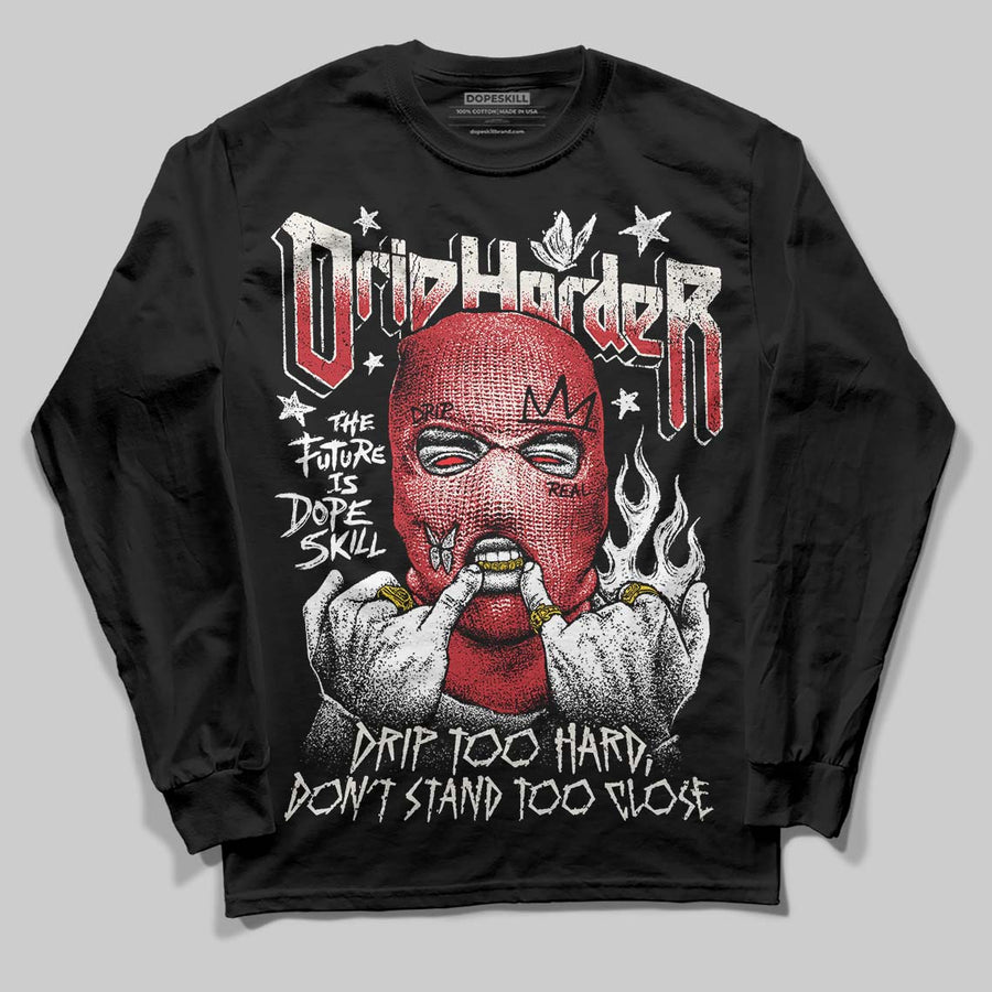 Flight Club 4s DopeSkill Long Sleeve T-Shirt Drip Harder Graphic