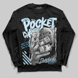 Legend Blue 11s DopeSkill Long Sleeve T-Shirt Pocket Change Graphic