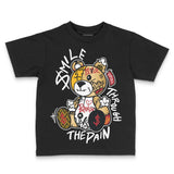 Taxi 12s 2025 DopeSkill Toddler Kids T-shirt Smile Through The Pain Graphic