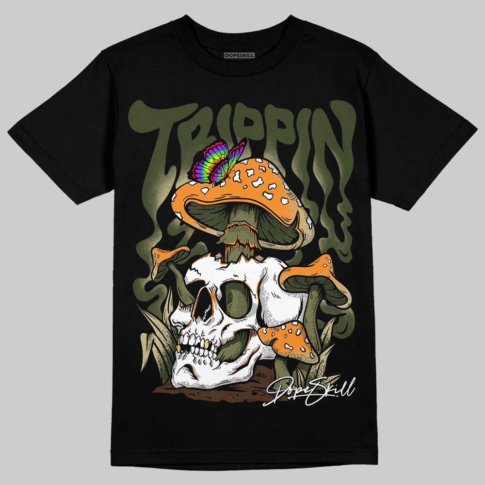 Olive Collection DopeSkill T-Shirt Trippin Graphic