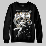 Reverse Metallic 5s DopeSkill Sweatshirt Nevermind Graphic