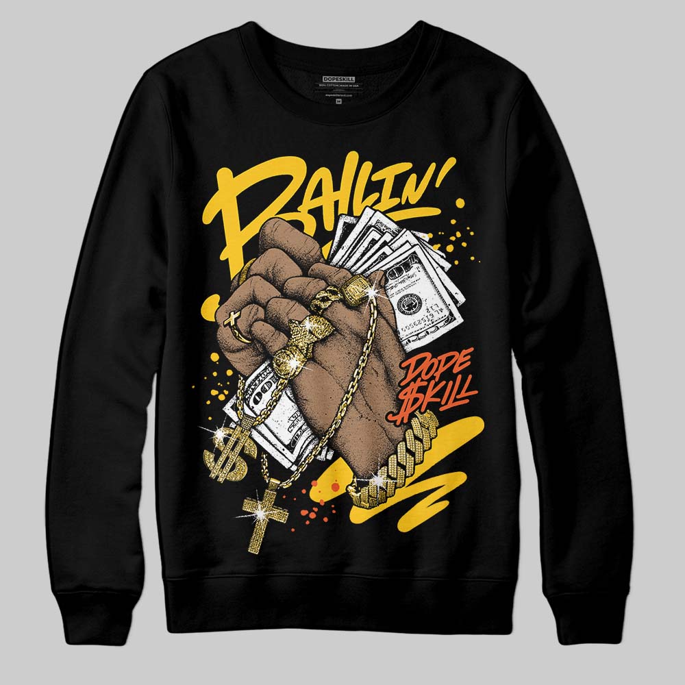 Yellow Collection DopeSkill Sweatshirt Always Ballin' Graphic