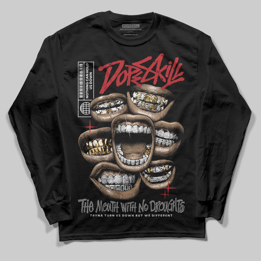 Bugs Bunny 8s DopeSkill Long Sleeve T-Shirt The Mouth With No Droughts Graphic