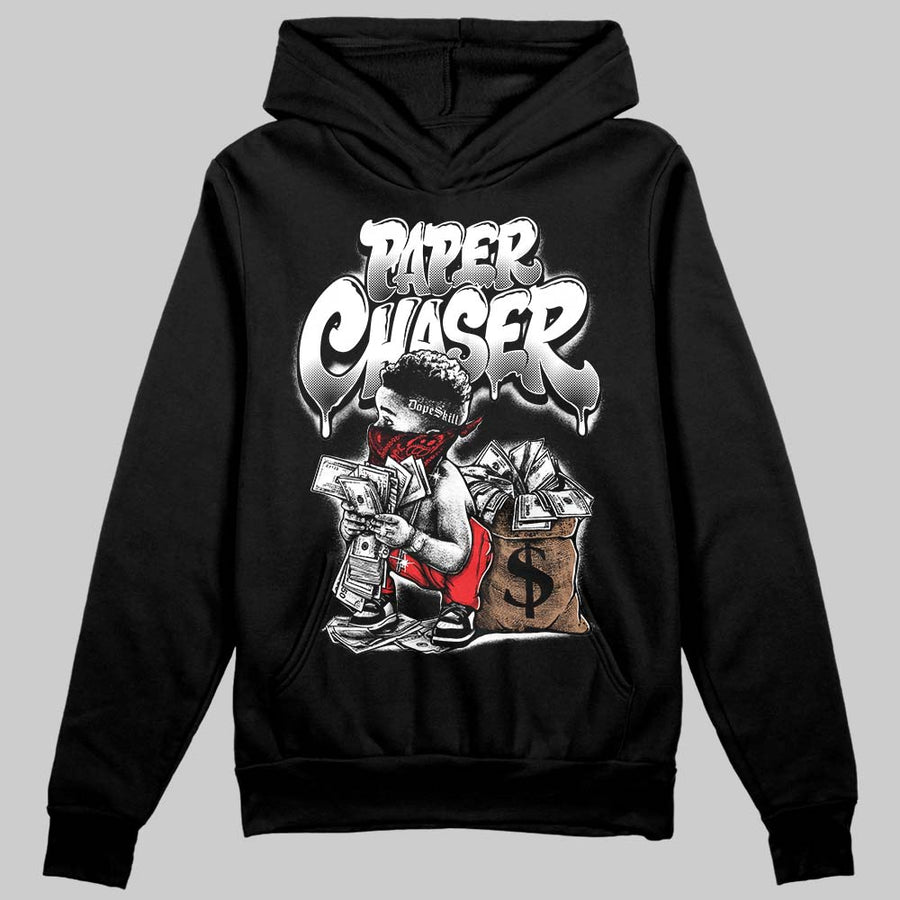 Black/White 'Paper Chaser Boy' DopeSkill Graphic Hoodie